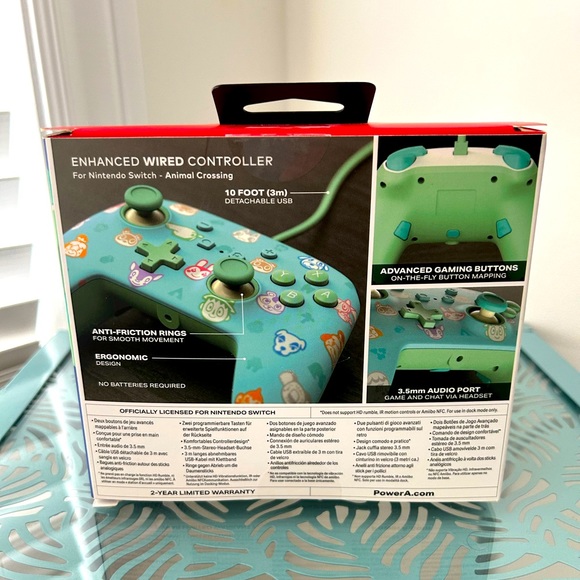 PowerA Enhanced Wired Controller Animal Crossing - Nintendo Switch - Picture 2 of 5